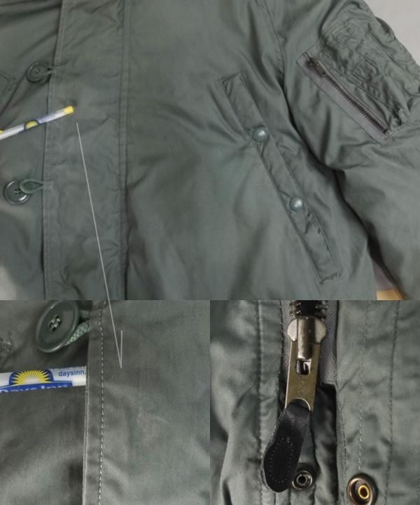 米軍 N-3B フライトジャケット SMALL 80年代実物 古着屋 米軍 N-3B フライトジャケット SMALL 80年代実物 古着屋