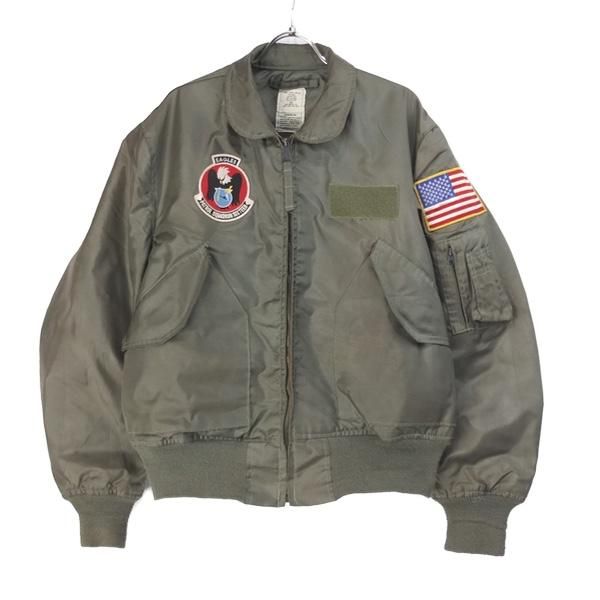 フライトジャケット CWU-36/P LARGE VP-16 パッチ 米軍 1987年 フライトジャケット CWU-36/P LARGE VP-16 パッチ 米軍 1987年