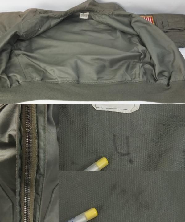 フライトジャケット CWU-36/P LARGE VP-16 パッチ 米軍 1987年実物