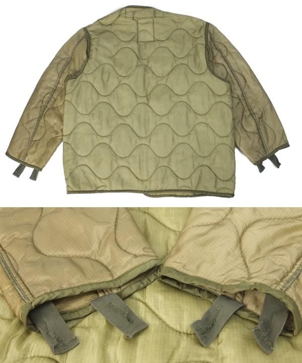M65 フィールドジャケット 用 ライナー (M) 米軍81年実物 古着屋 M65 フィールドジャケット 用 ライナー (M) 米軍81年実物 古着屋