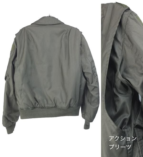 フライトジャケット CWU-45/P 初期型 米軍 70年代実物 メンズ フライトジャケット CWU-45/P 初期型 米軍 70年代実物 メンズ