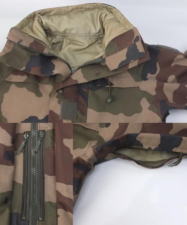 88L) フランス軍 CCEカモ ゴアテックス パーカー ボタンシール 88L) フランス軍 CCEカモ ゴアテックス パーカー ボタンシール