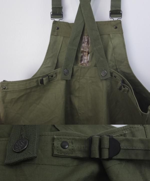 USN ウェットウェザー オーバーオール 米軍 57年 実物 MEDIUM