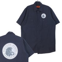 REDKAP　半袖 ワークシャツ バックプリント BLACKHORSE BREWERY 【メール便可】