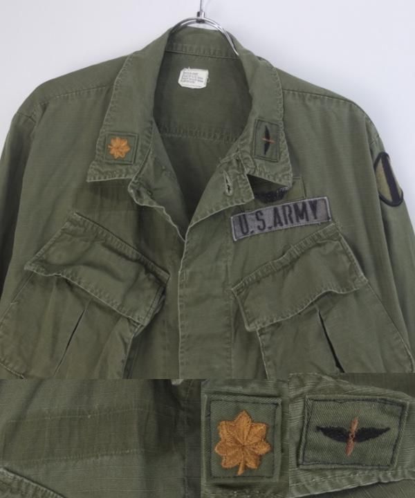米軍 ジャングルファティーグ 4th ジャケット MS 実物 70年