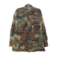 米軍　 ウッドランドカモ  BDU シャツジャケット SS 99年 実物 ミリタリー シャツ