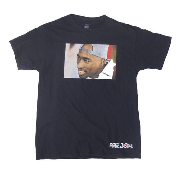 Poetic Justice Tシャツ 黒色 ポエティックジャスティス 2PAC BLK Tシャツ 映画 古着 メンズ