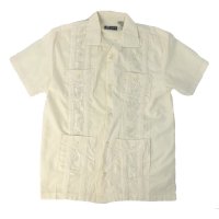 (CRM/M) LADA  半袖 キューバシャツ (新品) メキシカン グアヤベラ シャツ 【メール便可】