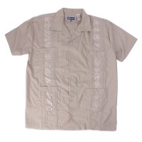 (LBG/M) LADA  半袖 キューバシャツ (新品) メキシカン グアヤベラ シャツ 【メール便可】