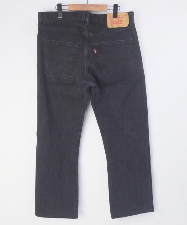 リーバイス 501 ブラック デニムパンツ Levi's 501-0638 表記36/32