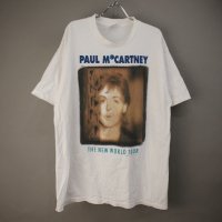 ポールマッカートニー　　1993年 new world tour 　Tシャツ  USA製 古着 PAUL MCCARTNEY【メール便可】