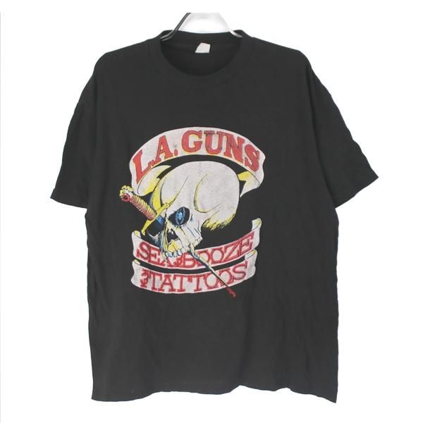 L.A. ガンズ sex booze & tattoos Tシャツ USA製 古着 L.A.GUNS 古着屋