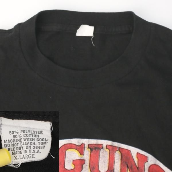 L.A. ガンズ sex booze & tattoos Tシャツ USA製 古着 L.A.GUNS