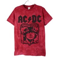 AC/DC ムラ染め Tシャツ 古着 【メール便可】