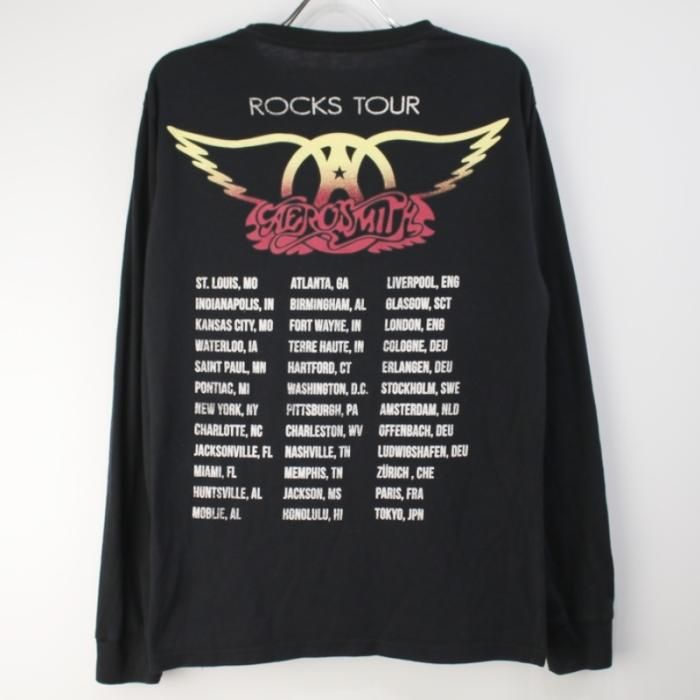 エアロスミス ロンT ROCKS TOUR T バンド Tシャツ 古着屋