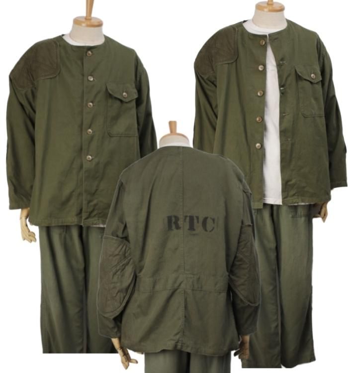 米軍 HBT シューティング ジャケット USMC スナイパー 40-50's 米軍 HBT シューティング ジャケット USMC スナイパー 40-50's