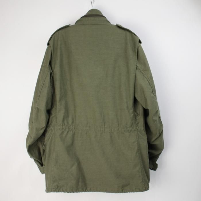 M-65フィールドジャケット フォース ML 米軍 87年 実物 右胸リペア