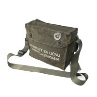 セルビア軍　M2　バッグ ガスマスク　ミリタリー バッグ 【メール便可】