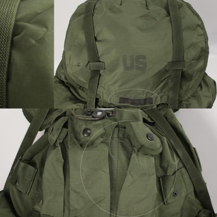 米軍 アリスパック セット #15 バッグ +フレーム+ウエスト 米軍 アリスパック セット #15 バッグ +フレーム+ウエスト