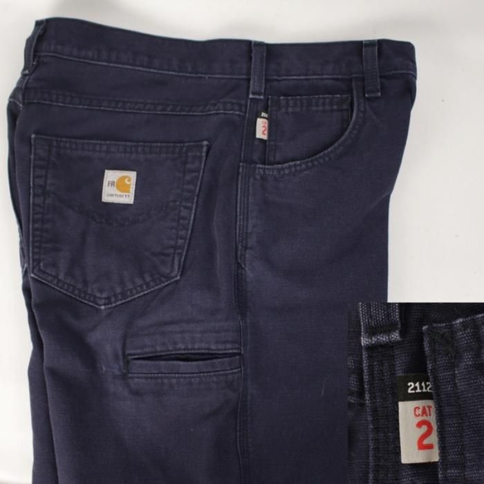 カーハート carhartt FR ペインターパンツ ネイビー DNY 実寸W32L32