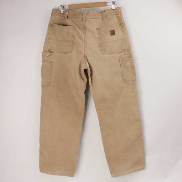 カーハート carhartt フランネルライナー ブラウンダック地 ペインター