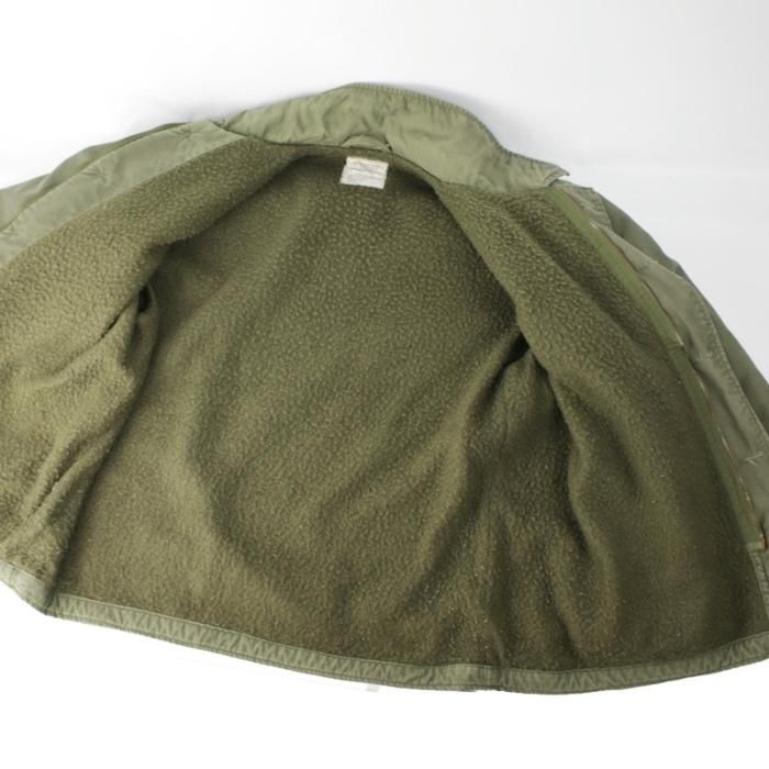 A-2 デッキジャケット (XL) 米軍 81年 実物 ミリタリー