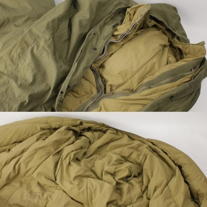 米軍m1949マウンテンスリーピングバッグ フェザー m1945シュラフカバー