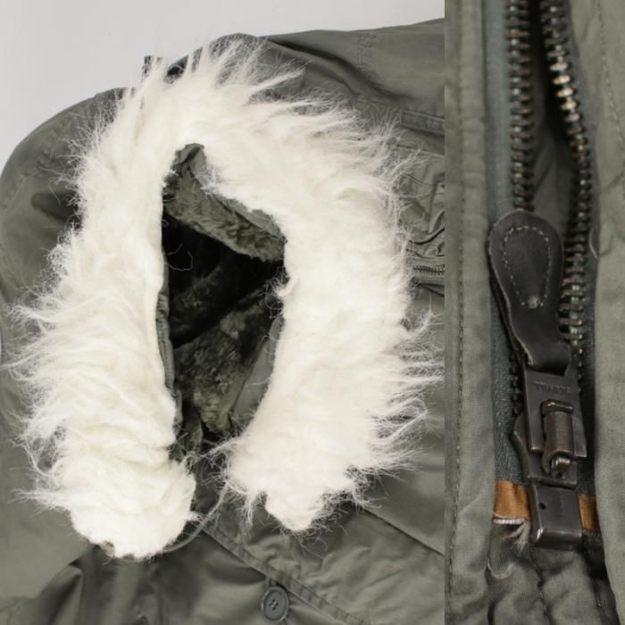 N-3B フライトジャケット 米軍 88年 実物 XLARGE ミリタリー N-3B フライトジャケット 米軍 88年 実物 XLARGE ミリタリー