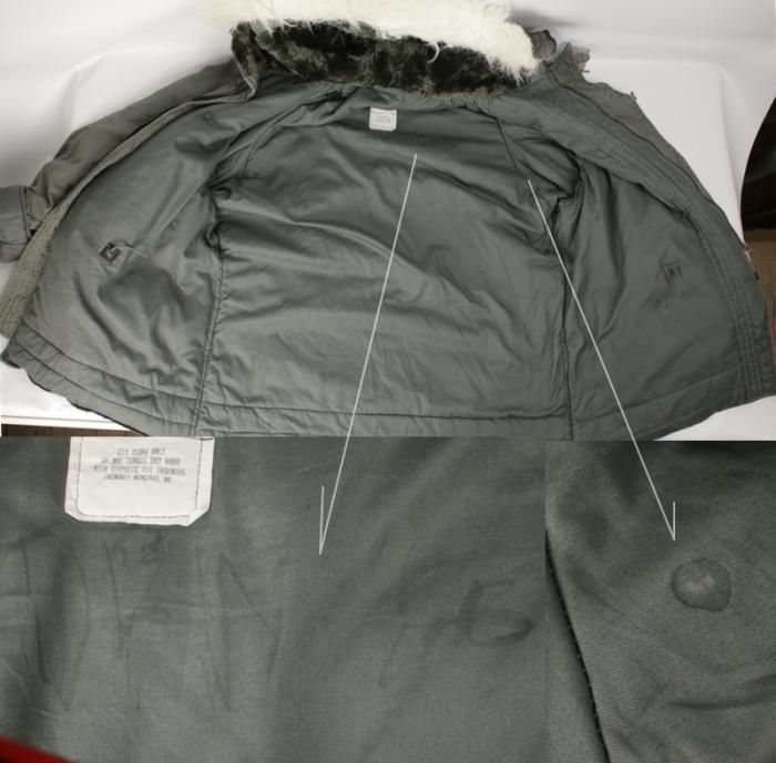 N-3B フライトジャケット 米軍 88年 実物 XLARGE ミリタリー N-3B フライトジャケット 米軍 88年 実物 XLARGE ミリタリー