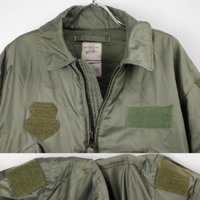 フライトジャケット CWU-45/P LARGE 米軍 00年 実物 ミリタリー フライトジャケット CWU-45/P LARGE 米軍 00年 実物 ミリタリー