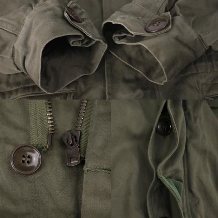 フランス軍 M64 パーカー ボアライナー付き (92C) 古着屋 フランス軍 M64 パーカー ボアライナー付き (92C) 古着屋