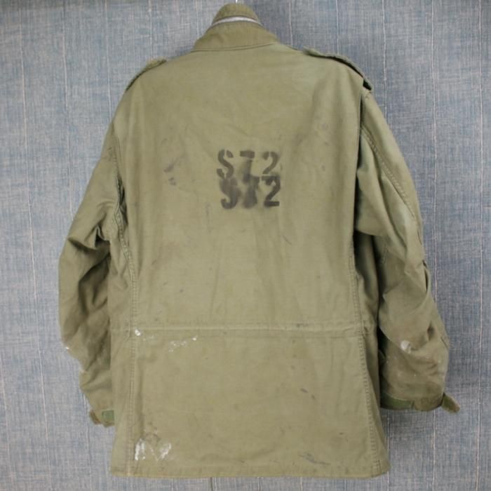 M-65 フィールドジャケット セカンド ペンキダメージ MRぐらい 米軍