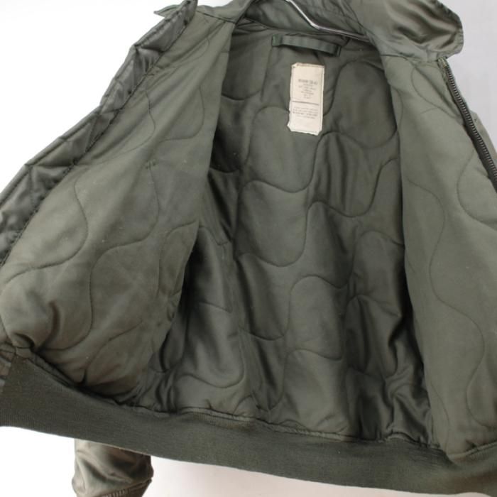 フライトジャケット CWU-45/P MEDIUM 米軍 89年 実物 ミリタリー フライトジャケット CWU-45/P MEDIUM 米軍 89年 実物 ミリタリー