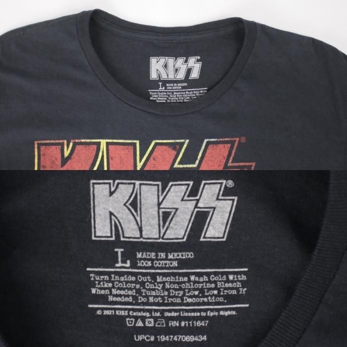 キッス KISS 古着 バンド Tシャツ 古着屋 hooperdoo バンドT キッス KISS 古着 バンド Tシャツ 古着屋 hooperdoo バンドT