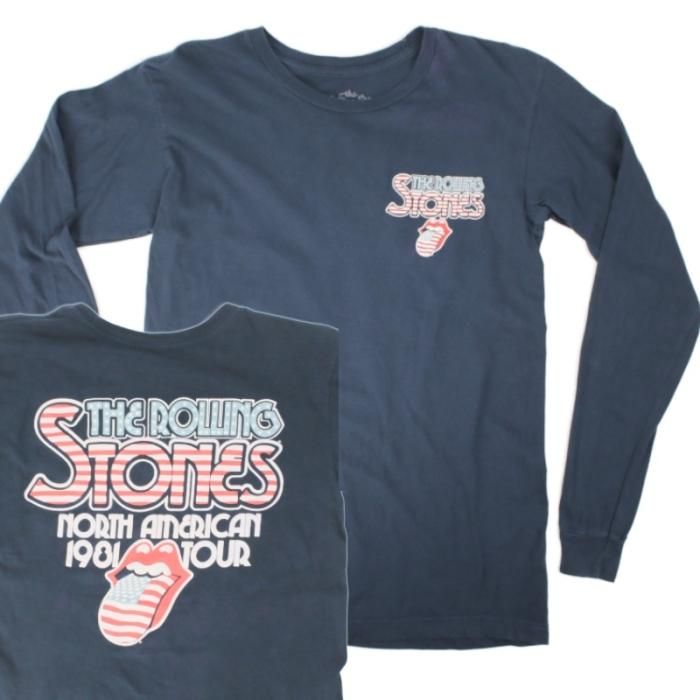30%オフ】 ローリングストーンズ ロンT 古着 バンド Tシャツ 30%オフ】 ローリングストーンズ ロンT 古着 バンド Tシャツ