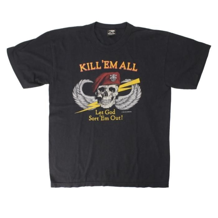 KILL'EM ALL 80's T USA  ROTHCO ڥ᡼زġ