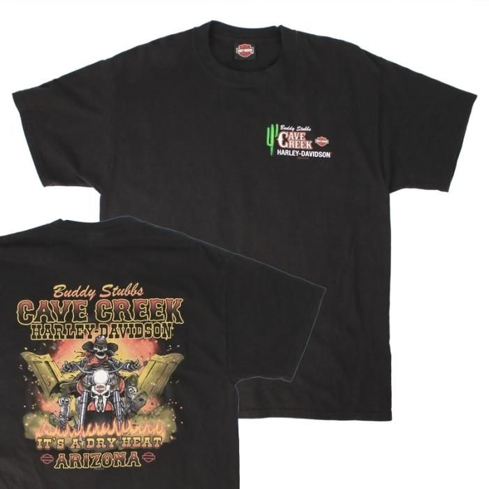 古着 ハーレーダビッドソン CAVE CREEK Tシャツ HARLEY DAVIDSON 古着