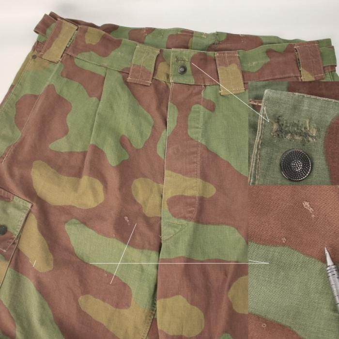イタリア軍 サンマルコ カモ M-29 オーバーパンツ ベルトループ