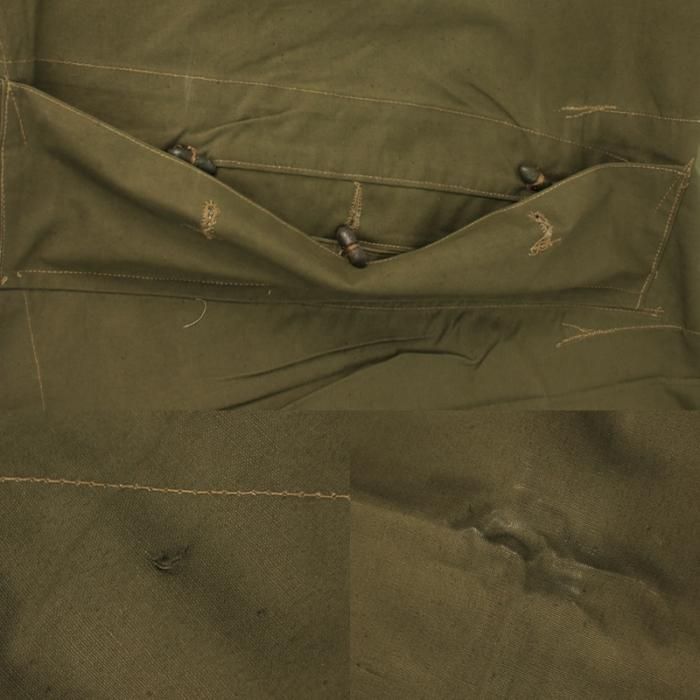 ルーマニア軍 テントシート ポンチョ トグルボタン デッド