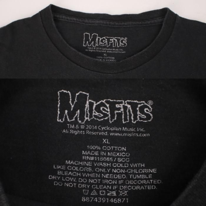 ミスフィッツ バンド Tシャツ 古着 MISFITS クリムゾンゴースト
