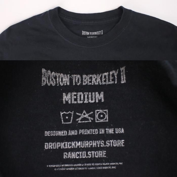 ドロップキックマーフィーズ & ランシド ツアー 2021 Tシャツ 古着