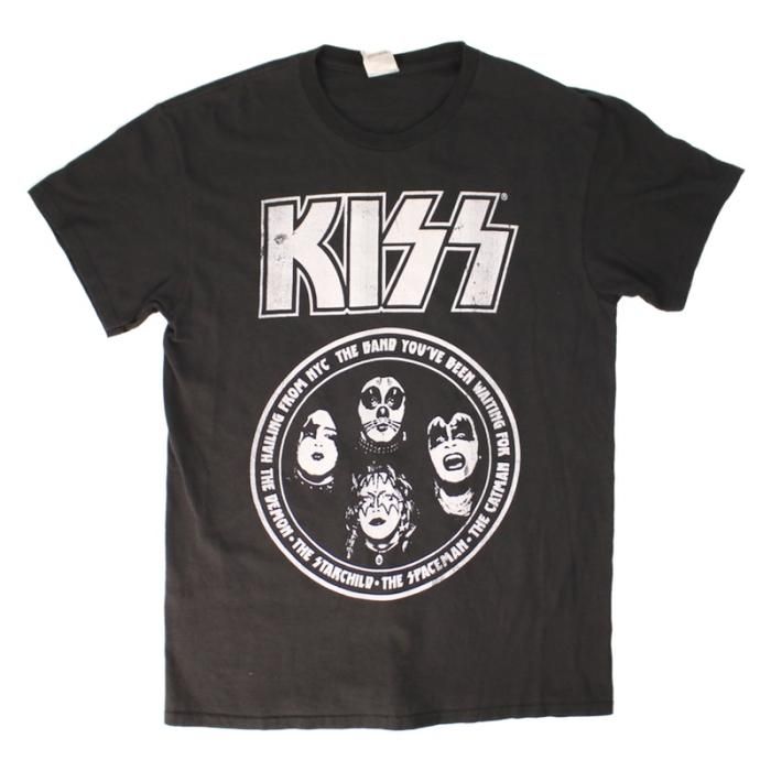 KISS Tシャツ Mぐらい 古着 古着屋 hooperdoo バンドTシャツ KISS Tシャツ Mぐらい 古着 古着屋 hooperdoo バンドTシャツ