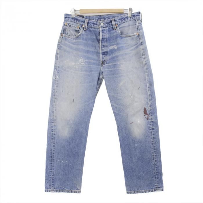 リーバイス 501 デニムパンツ 90's USA製 ペンキ 実寸W34L29.5 リーバイス 501 デニムパンツ 90's USA製 ペンキ 実寸W34L29.5