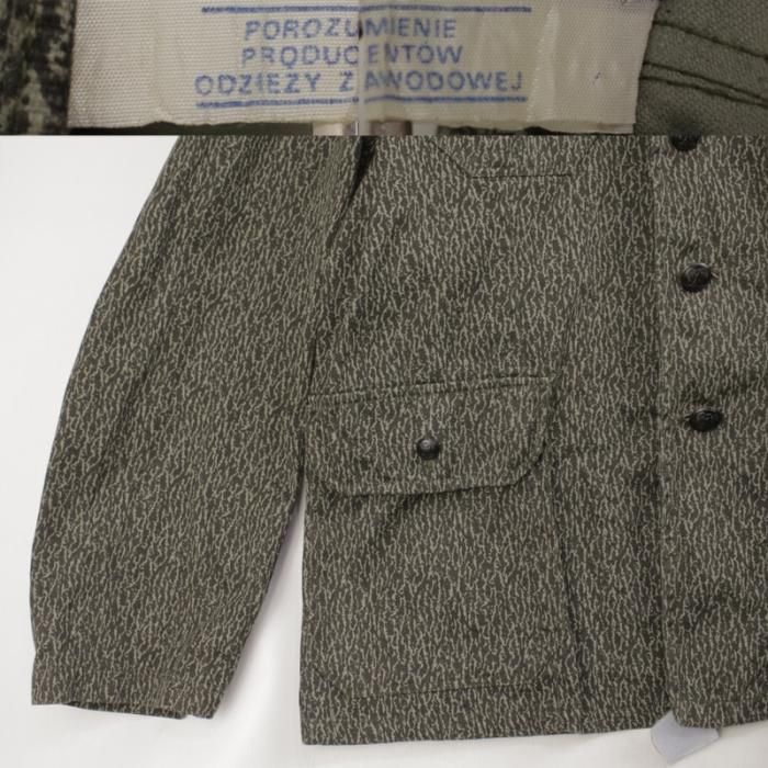 80s ポーランド軍 ワームカモ フィールドジャケット ユーロ