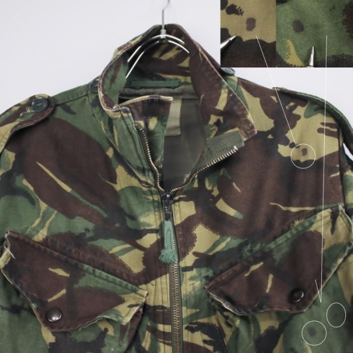 イギリス軍 パラシュートスモック DPMカモ パッチコレクション
