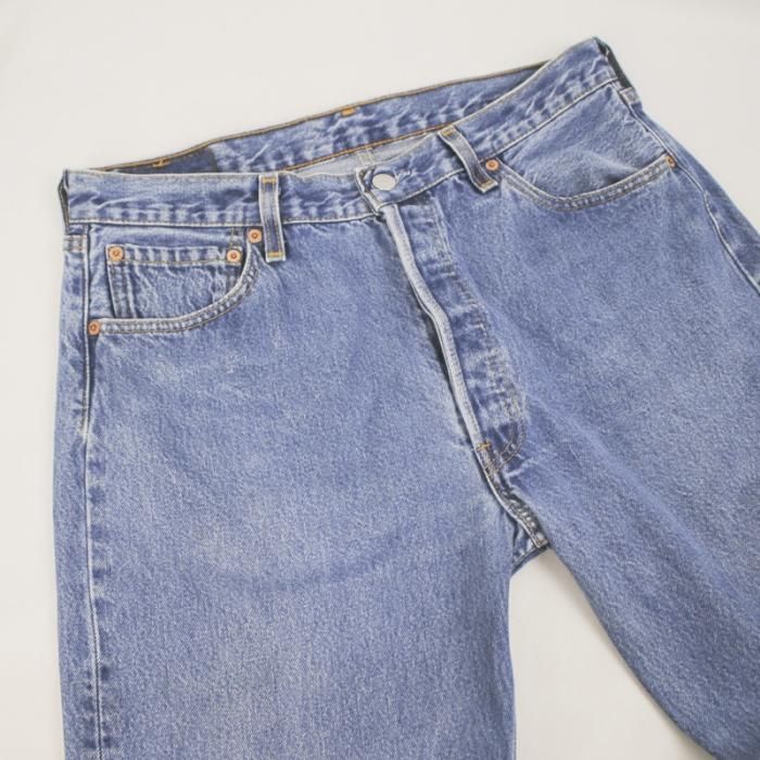 リーバイス Levi's 501 USA製最終モデル 実寸W34L31.5 1999年製 Levis 501 93米国最終モデル 刻印553 Size : W : 33 L