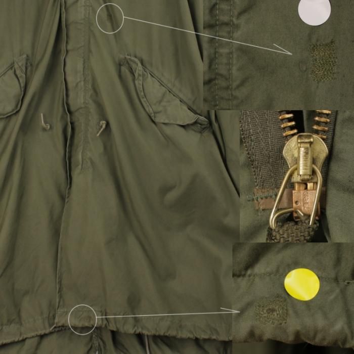M-65 フィッシュテール パーカー 米軍 実物 シェル+ライナー+ M-65 フィッシュテール パーカー 米軍 実物 シェル+ライナー+