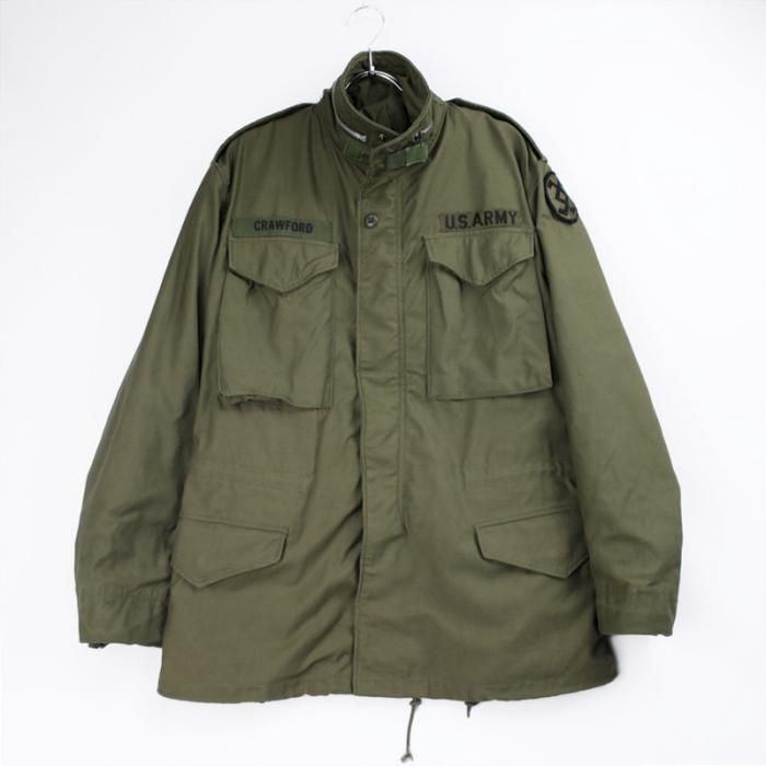 M-65 フィールドジャケット セカンド SR 米軍 69年 実物 古着屋 M-65 フィールドジャケット セカンド SR 米軍 69年 実物 古着屋