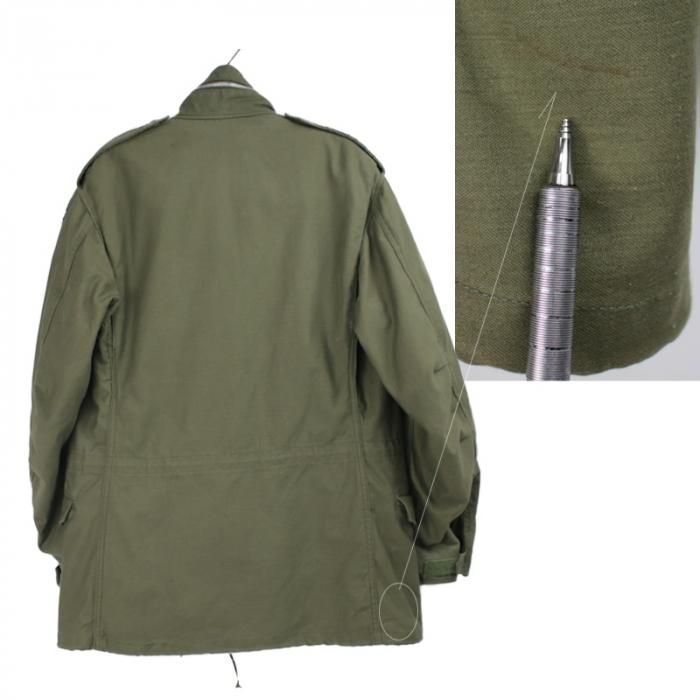 M-65 フィールドジャケット セカンド SR 米軍 69年 実物 古着屋