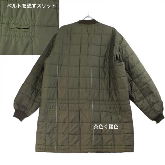 古着 イタリア軍 キルティング ライナー ジャケット 54L 古着屋